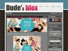Tablet Screenshot of dudesblox.com